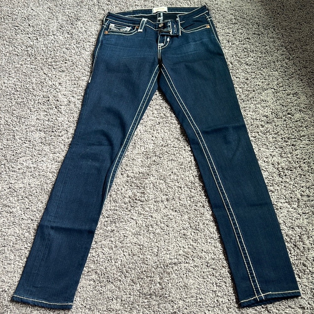 Big Star, dark wash, skinnies, size 27